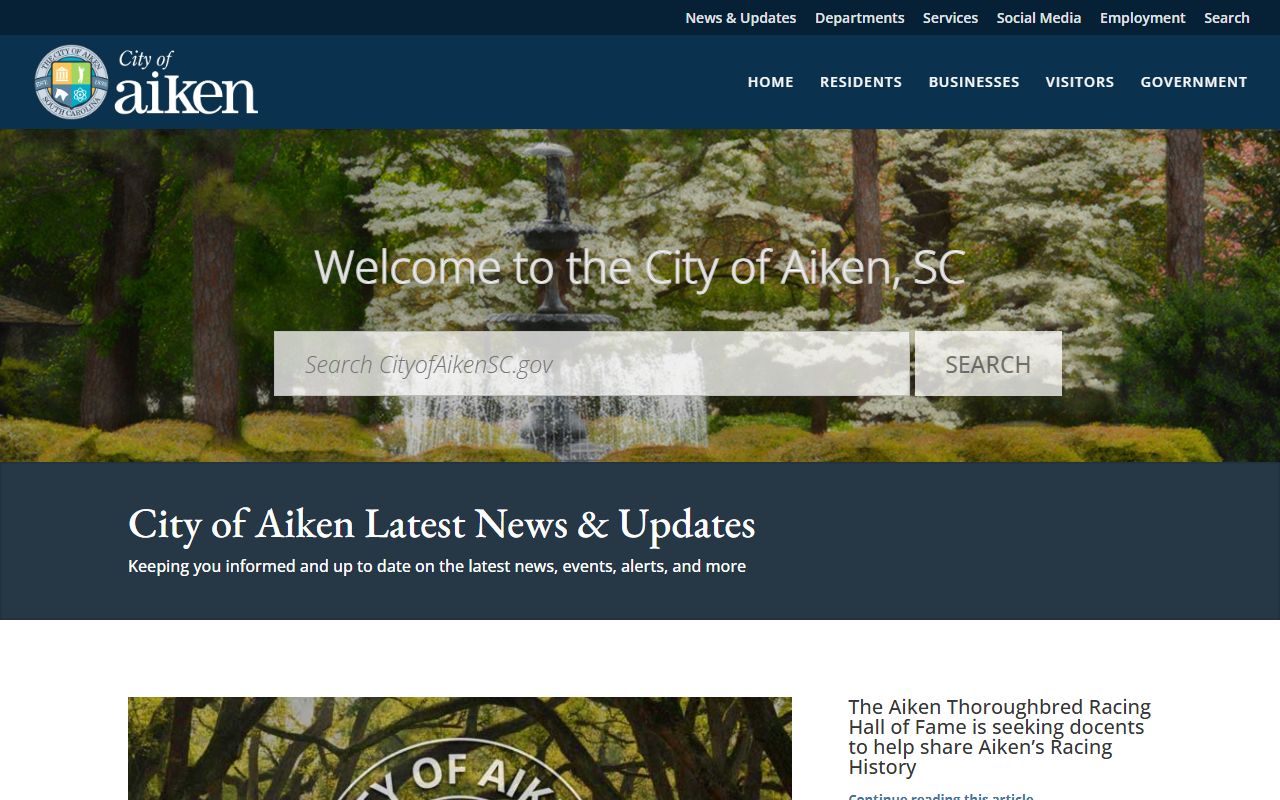 Aiken Department of Public Safety for 72 hour booking arrests