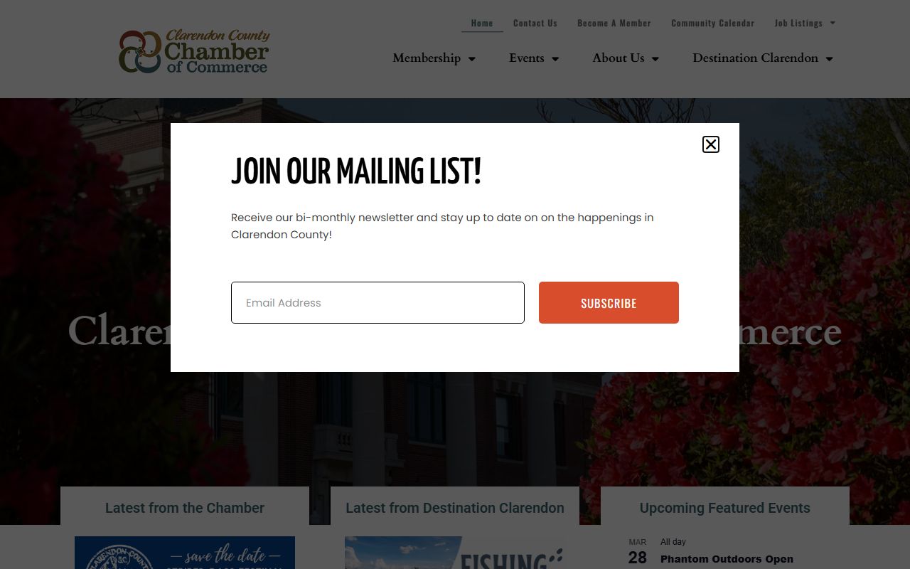 Clarendon County Sheriff Office website for booking record access