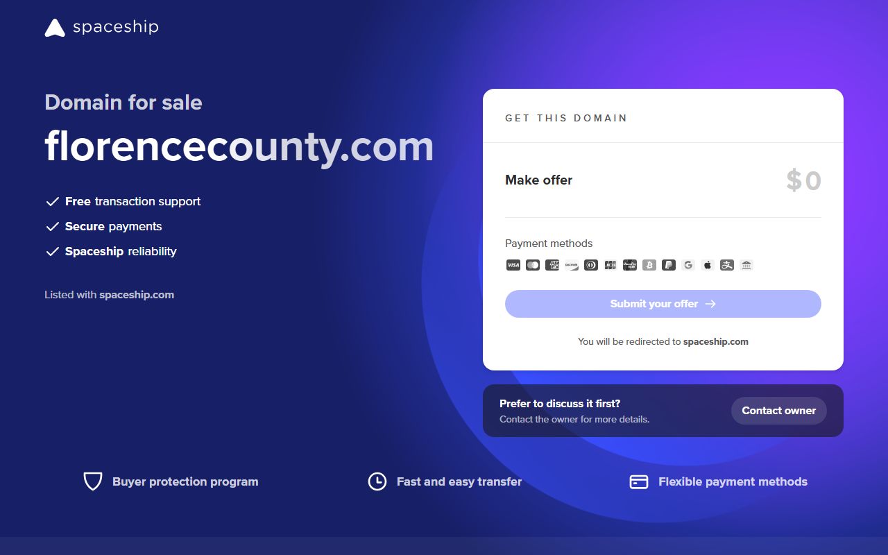 Florence County Sheriff booking records and inmate search