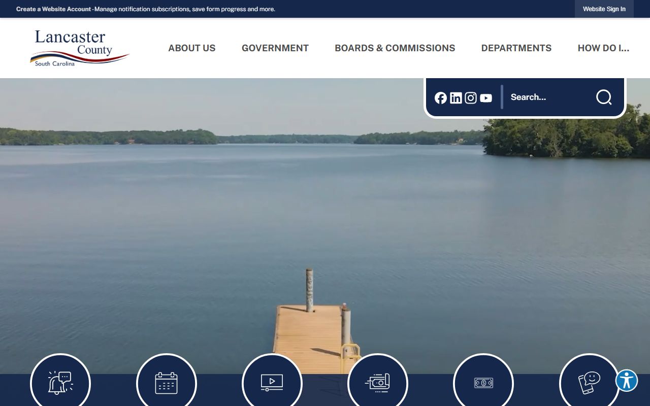 Lancaster County Sheriff Office site for 72 hour booking record access