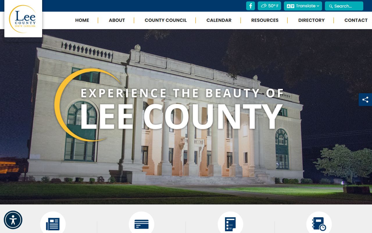Lee County Sheriff Office page for 72 hour booking information