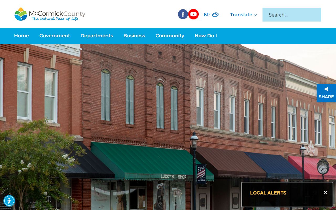 McCormick County Sheriff Office site for 72 hour booking information