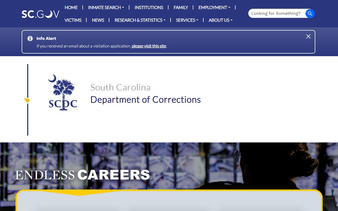 South Carolina SCDC Office of Inspector General for booking record oversight